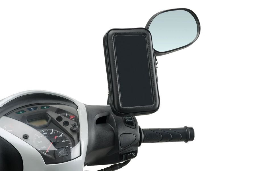 SYM SYMPHONY SR 50 [2025] – Mobiltelefonholder og beskyttelsesveske – Svart