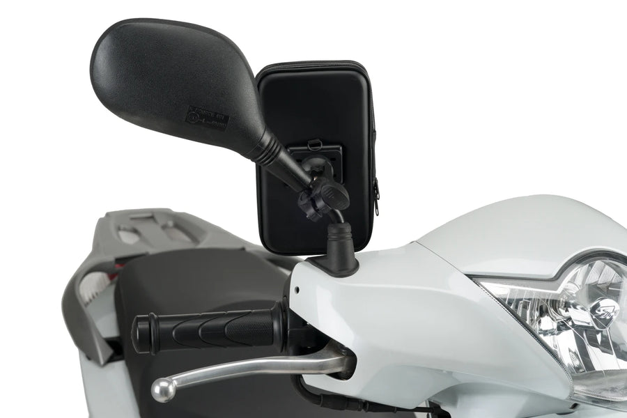 SYM SYMPHONY SR 50 [2025] – Mobiltelefonholder og beskyttelsesveske – Svart
