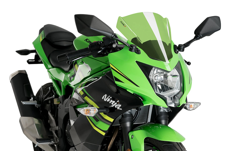 KAWASAKI NINJA 125 [2024] - Z-Racing-Scheibe | Grün | PUIG 3539V