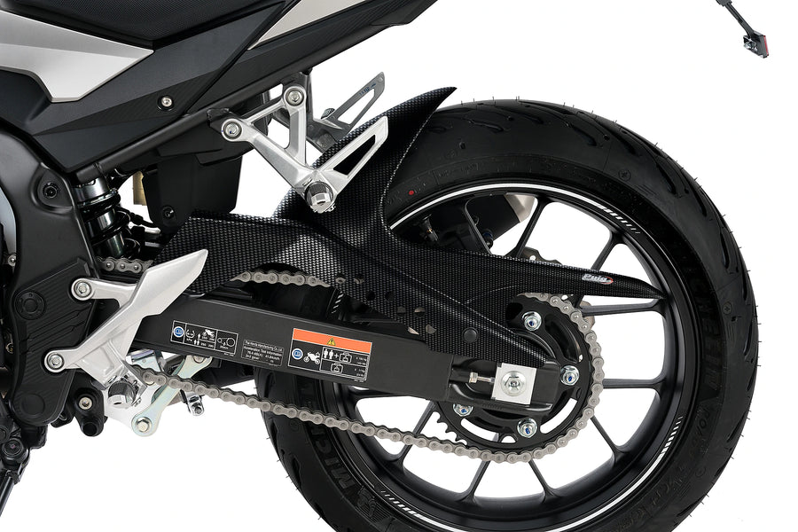 HONDA CB 500 F [2021] - Bakhjulsdeksel | Karbonlook | PUIG 3557C