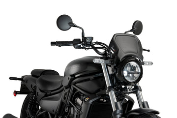 KAWASAKI ELIMINATOR 500 SE [2025] – ALU frontplate – svart