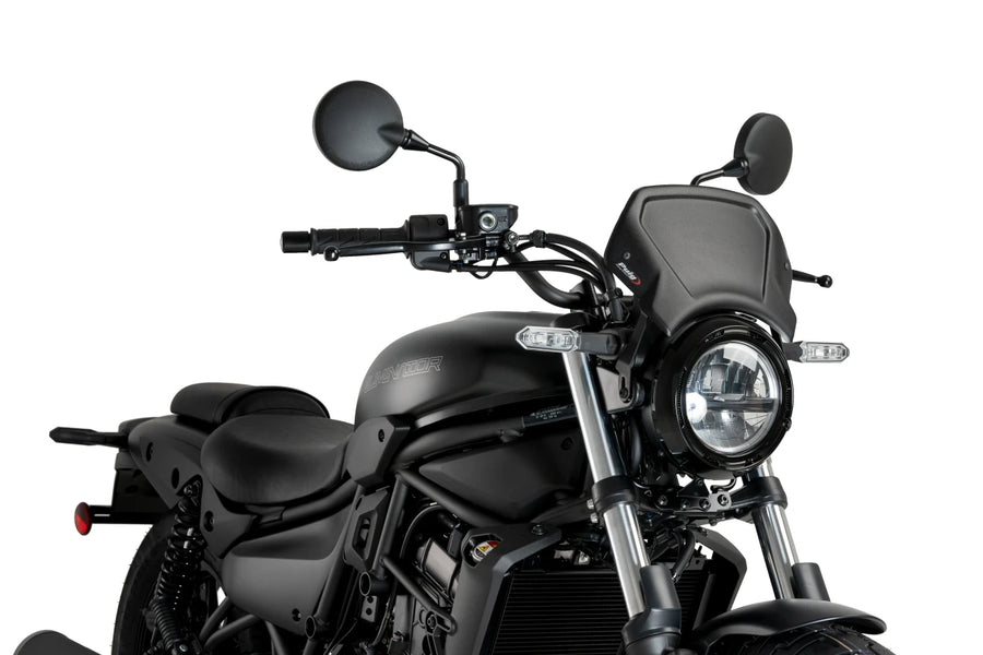 KAWASAKI ELIMINATOR 500 SE [2025] – ALU frontplate – svart