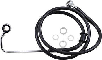 harley davidson fxsb [DRAG SPECIALTIES] - Forlenget bremselinje i rustfritt stål - 0