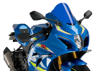 SUZUKI GSX-R 1000 R [2021] - PUIG R-Racer Skjerm | Blå | PUIG 3631A