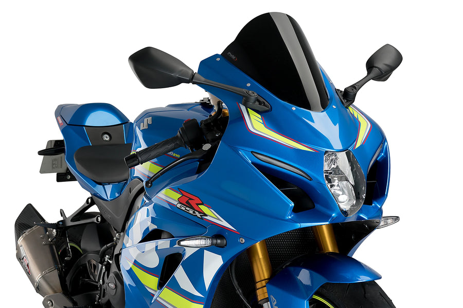 SUZUKI GSX-R 1000 R [2021] - PUIG R-Racer Skjerm | Svart | PUIG 3631N