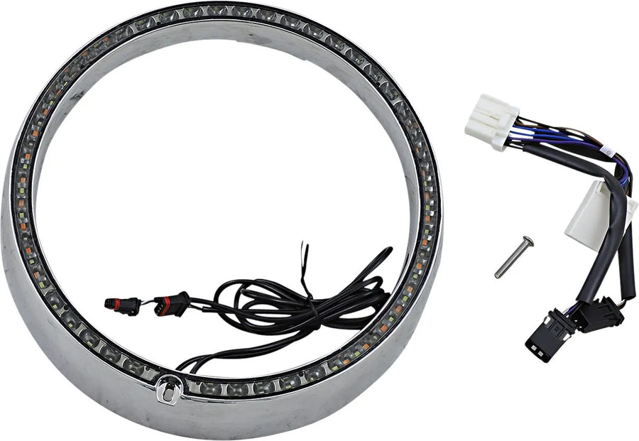harley davidson flhtc [CUSTOM DYNAMICS] – ProBEAM® blinklys ring trim