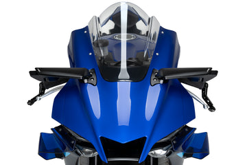 YAMAHA YZF-R1M [2025] – Ryggespeil Aileron – Svart