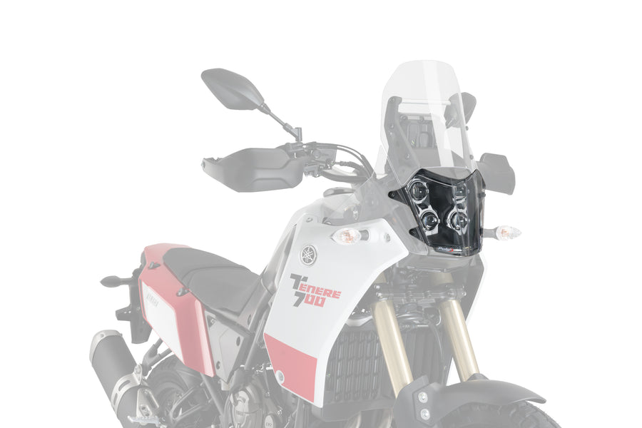YAMAHA TENERE 700 EXPLORE EDITION [2025] – Frontlyktbeskytter – Gjennomsiktig