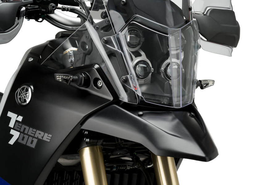 YAMAHA TENERE 700 EXPLORE EDITION [2025] – Frontlyktbeskytter – Gjennomsiktig