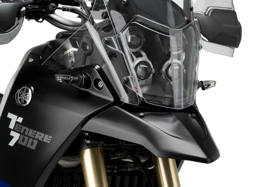 YAMAHA TENERE 700 EXPLORE EDITION [2025] – Frontlyktbeskytter – Gjennomsiktig