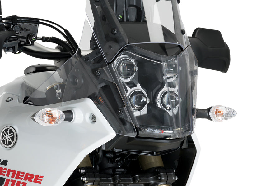 YAMAHA TENERE 700 EXPLORE EDITION [2025] – Frontlyktbeskytter – Gjennomsiktig