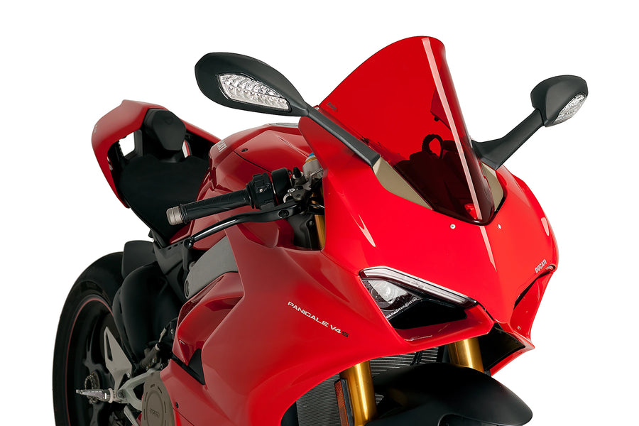 DUCATI PANIGALE V4 R [2025] - R-Racer skjerm | Rød | PUIG 3759R