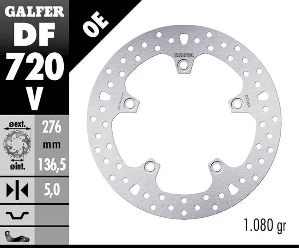 Bmw R 1250 Rt ABS (0 J 61) [2019-2020, 2021-2024] - Bremsscheibe Fest Rund – Bild 4