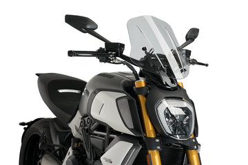 DUCATI DIAVEL 1260 LAMBORGHINI [2023] - Justerbar turskjerm | Tonet | PUIG 3775H