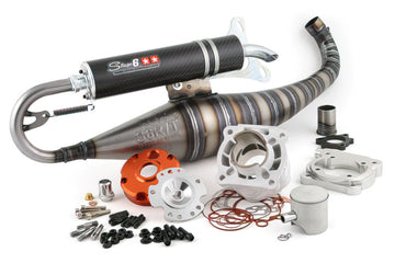 Aprilia SR Netscaper 50 2T LC - motorpakke sylindersett eksos R/T 70ccm