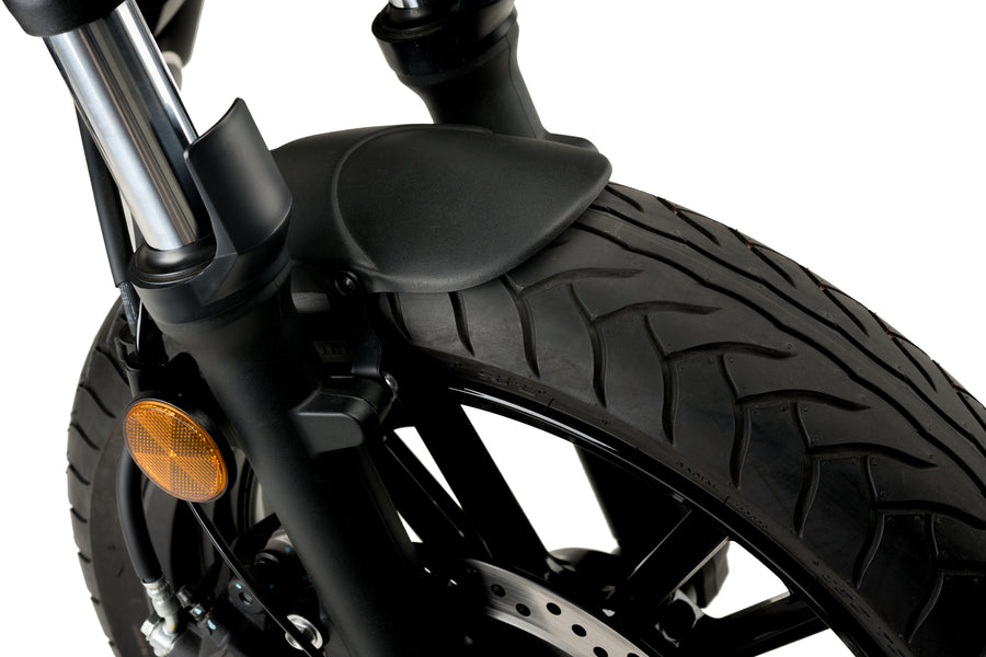 KAWASAKI VULCAN S [2025] – FRONTSKJERM AV frest metallplate – Svart