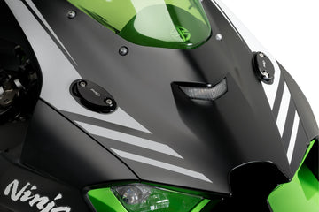 KAWASAKI ZX-10RR [2025] – Rear View Speil Caps – Svart - 0