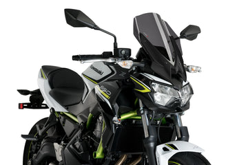 KAWASAKI Z 650 [2025] - New Generation Touring Windshield | Sterkt tonet | PUIG 3865F