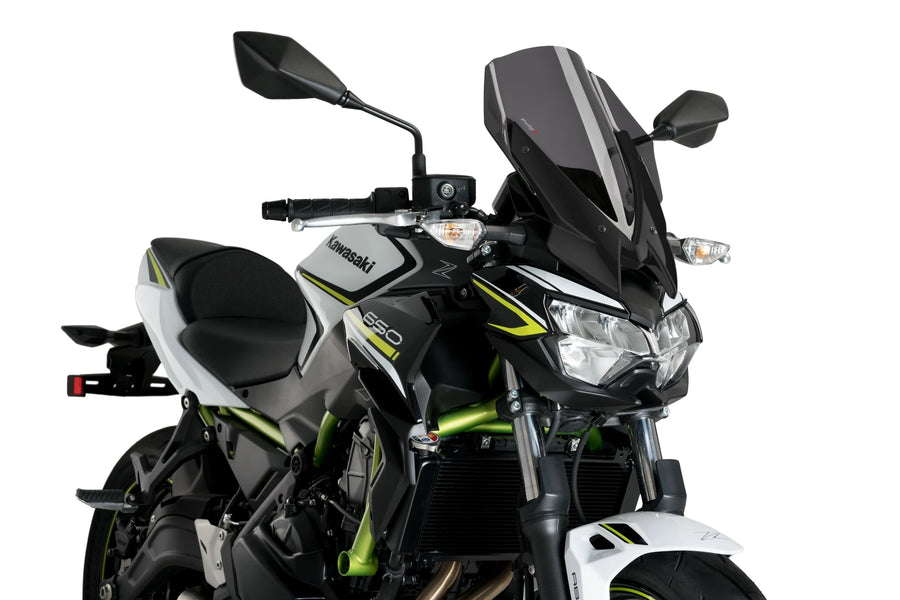 KAWASAKI Z 650 [2025] - New Generation Touring Windshield | Sterkt tonet | PUIG 3865F