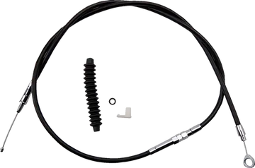 Harley Davidson Flhrxs [DRAG SPECIALTIES] - høyeffektiv svart vinyl clutchkabel