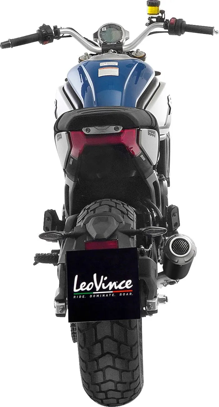 cf moto 700 [LEOVINCE] – LV-10 slip-on lyddemper