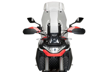 APRILIA TUAREG 660 RALLY [2025] – turskjerm med spoilerskjerm – gjennomsiktig