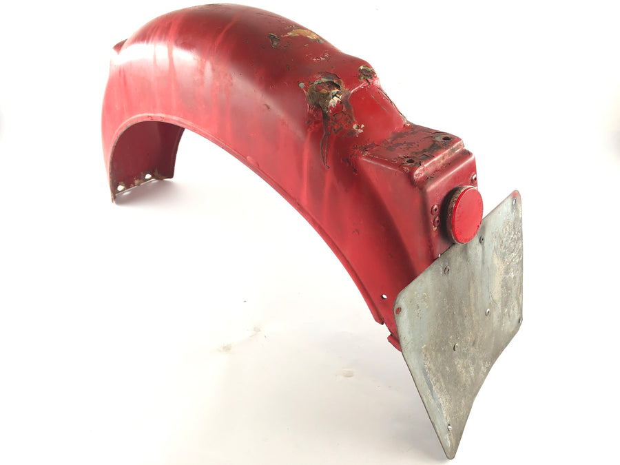 BMW R 75/6 [1974] - Rearfender med en lisensplateplateplate