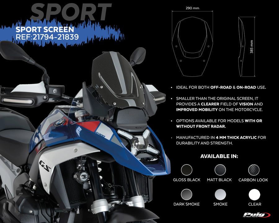 BMW R 1300 GS TROPHY [2025] – turskjerm – tonet