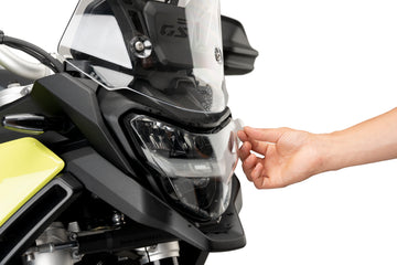 BMW F 900 GS [2025] – Fest frontlysbeskyttelse – Gjennomsiktig - 0