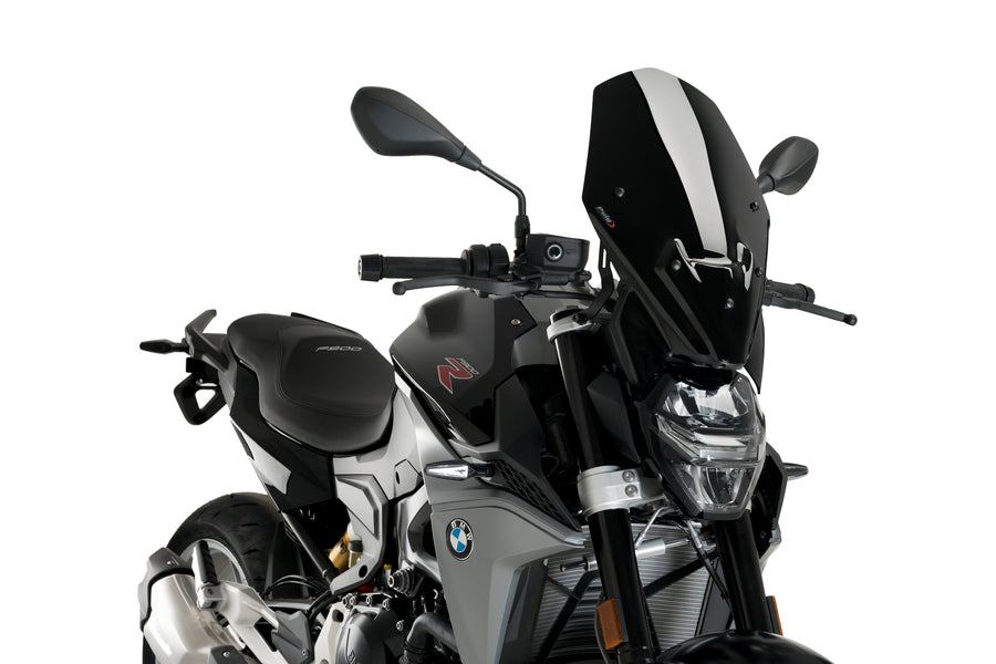 BMW F 900 R [2025] – Skjermbeskyttelse foran – Sort