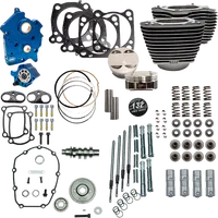 Harley-Davidson FLFBS 1923 Softail Fat Boy 117 [2026] - 132" Power Package Motorleistungs-Kit – Oberfläche: Black Granite – Bild 11