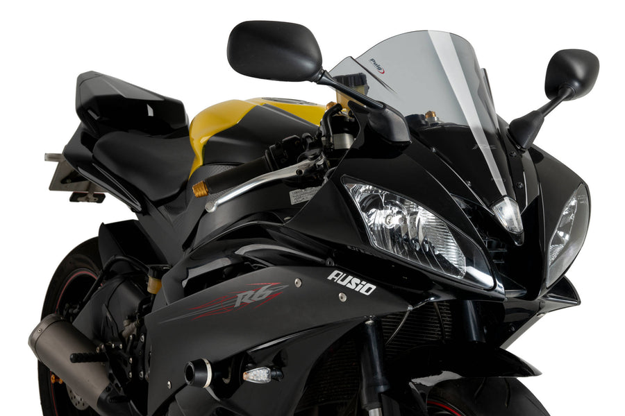 YAMAHA YZF-R6 [2007] – Racing-skjerm – sterkt tonet
