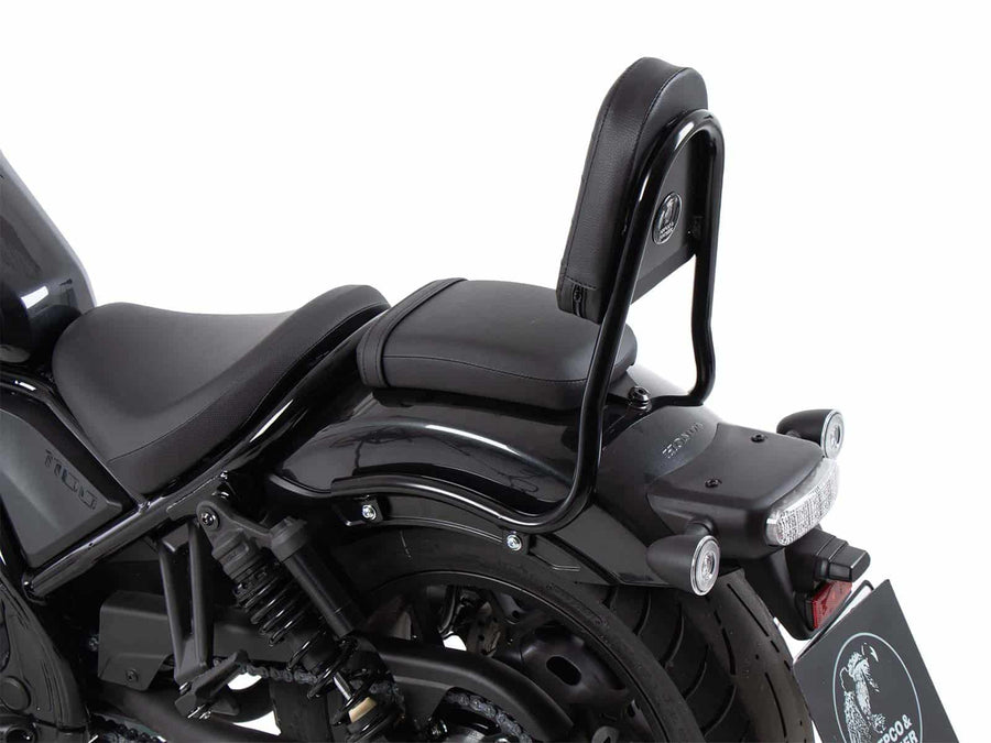 Honda CMX 1100 Rebel [2021-2024] - Sissybar uten bagasje Bridge Black Gloss Pipe Version
