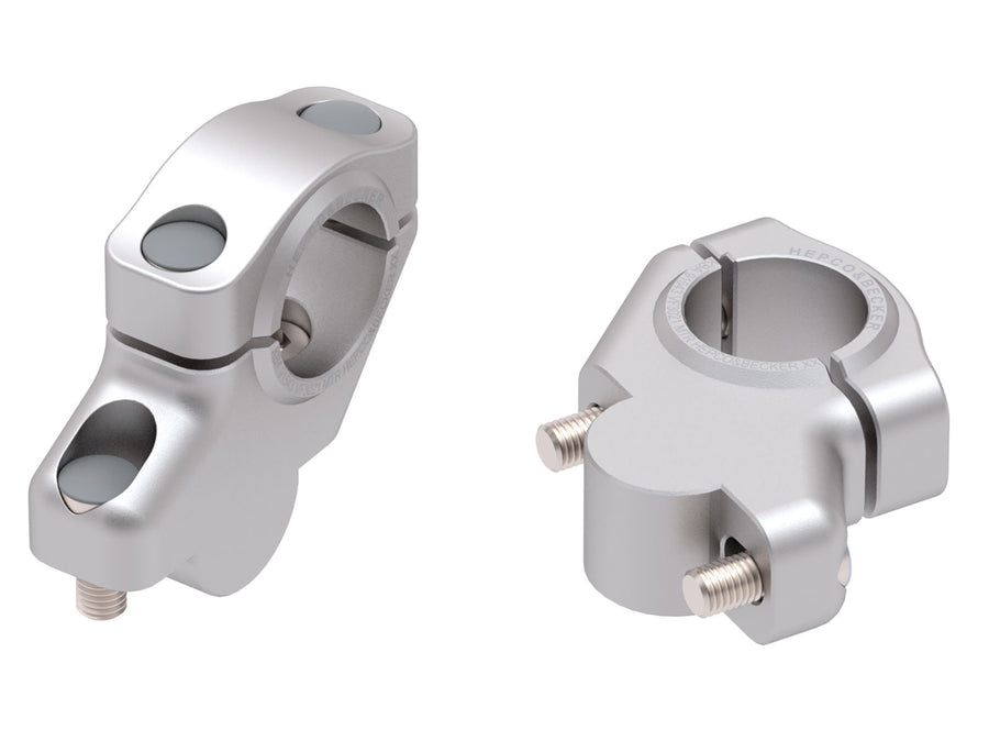 Honda NT 1100 [2022-2024] - Lenkererhöhung 30/21 mm / Ø 28,6 mm / silber