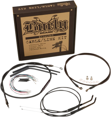 harley-davidson street bob [BURLY BRAND] – Jail Bar-kabelsett - 0