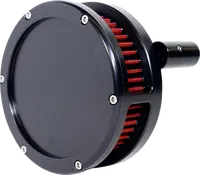 Harley-Davidson FXST 1690 Softail Standard [2012-2015] - BA Luftfilterkit – Oberfläche: Verchromt, Rot – Bild 3