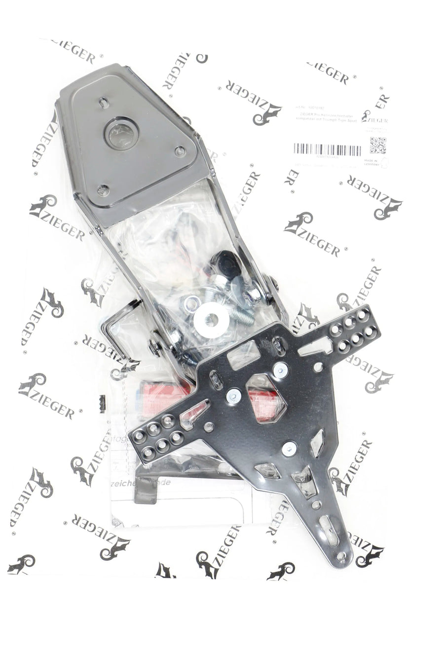 harley davidson flstf [ZIEGER] – PRO-nummerskiltholder type A