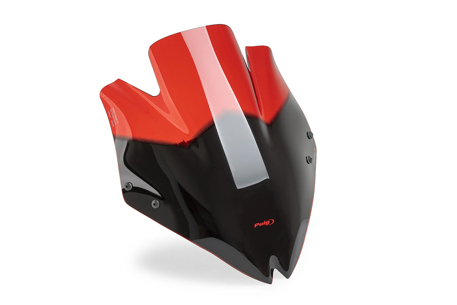 KAWASAKI Z 750 R [2012] - PUIG Ny generasjon sportsfrontrute | Rød | PUIG 4523R