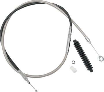 harley davidson flhrxs [DRAG SPECIALTIES] - Svært effektiv clutchkabel laget av flettet rustfritt stål