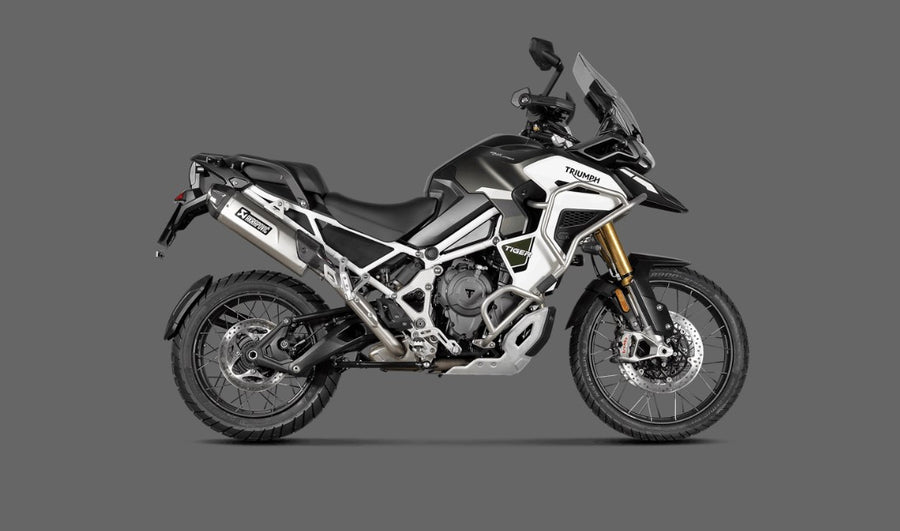 TRIUMPH TIGER 1200 RALLY EXPLORER [2022-2024] - Slip-on eksosanlegg (titan)