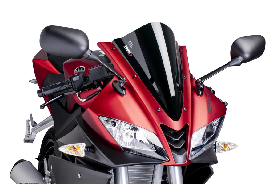 YAMAHA YZF-R 125 [2018] – racingskjerm – svart