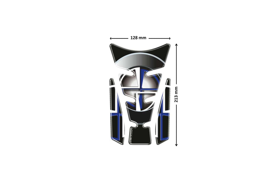 KAWASAKI Z 1000 [2012] – Wings Tank Protector – Svart