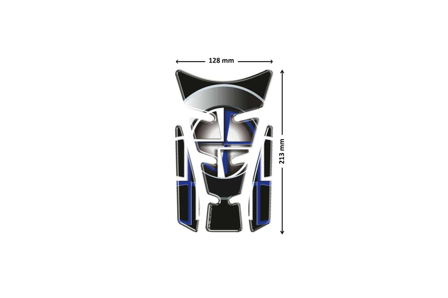 HONDA CBR 600 RR ABS [2012] – Wings tankbeskytter – sølv
