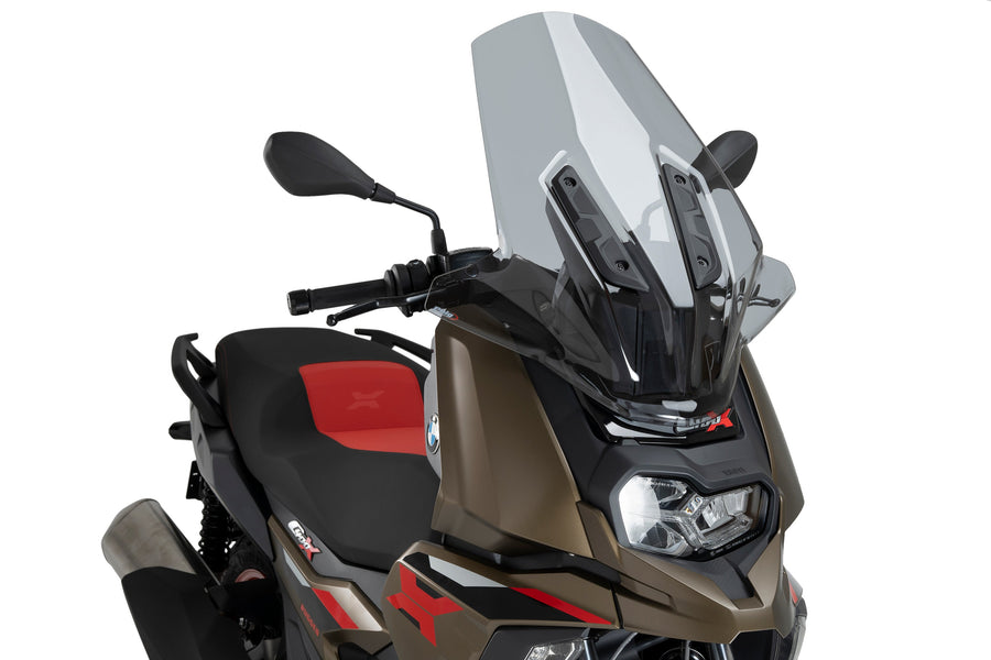BMW C 400 X [2025] – Frontrute V-Tech Line Touring – Sterkt tonet