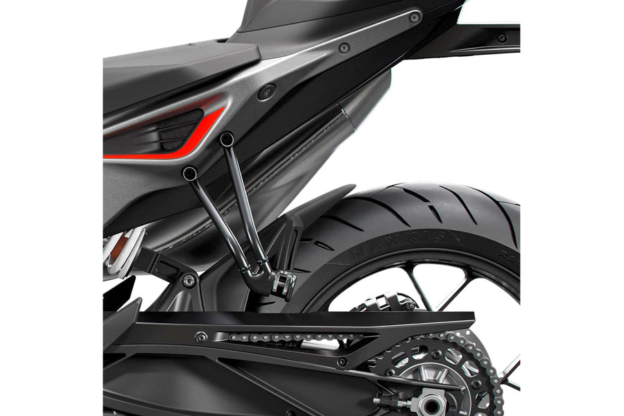 KTM 890 DUKE R [2025] – Skjermforlenger – Matt sort