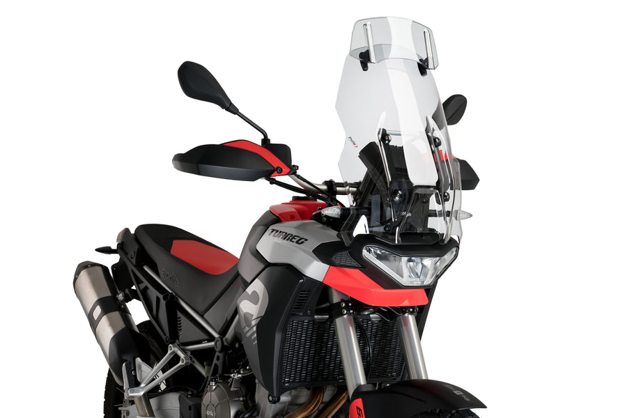 APRILIA TUAREG 660 RALLY [2025] – turskjerm med spoilerskjerm – gjennomsiktig