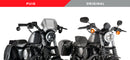 HARLEY DAVIDSON SPORTSTER 883 IRON XL 883 N [2012] – ALU frontplate – sølv-6