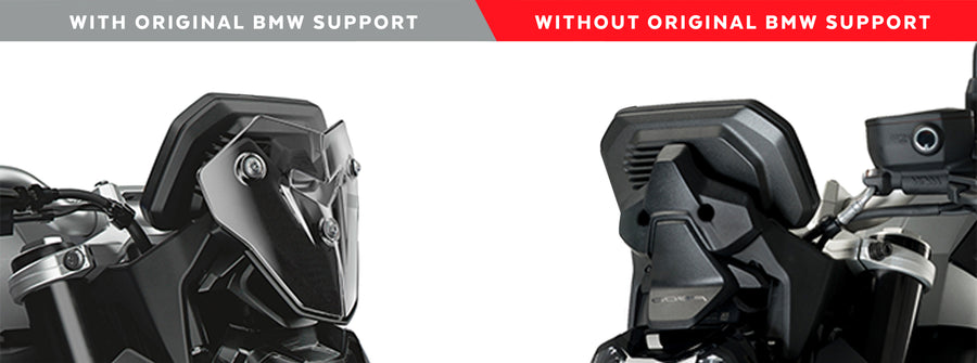 BMW F 900 R [2025] – Adapter passasjerfotstøtte gummipute justerbar