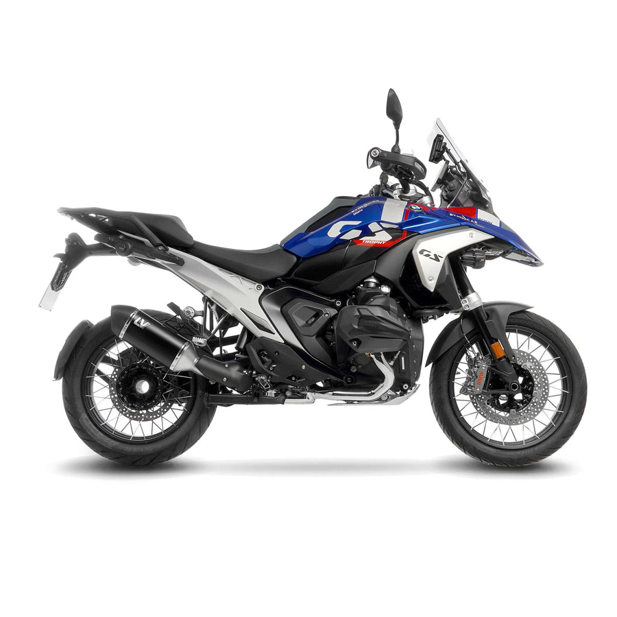 bmw r 1300 gs adventure [LEOVINCE] – LV-14 Black Edition bakre lyddemper