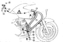 Honda Varadero 125 [2001-2006] - Motorvernstang-1